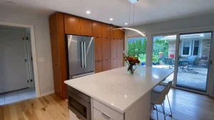 Modern kitchen remodel by Stately Kitchen and Bath in Buffalo, NY.