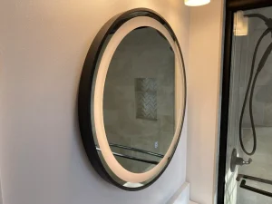 Small bathroom remodel by Stately Kitchen and Bath in Williamsville, NY.