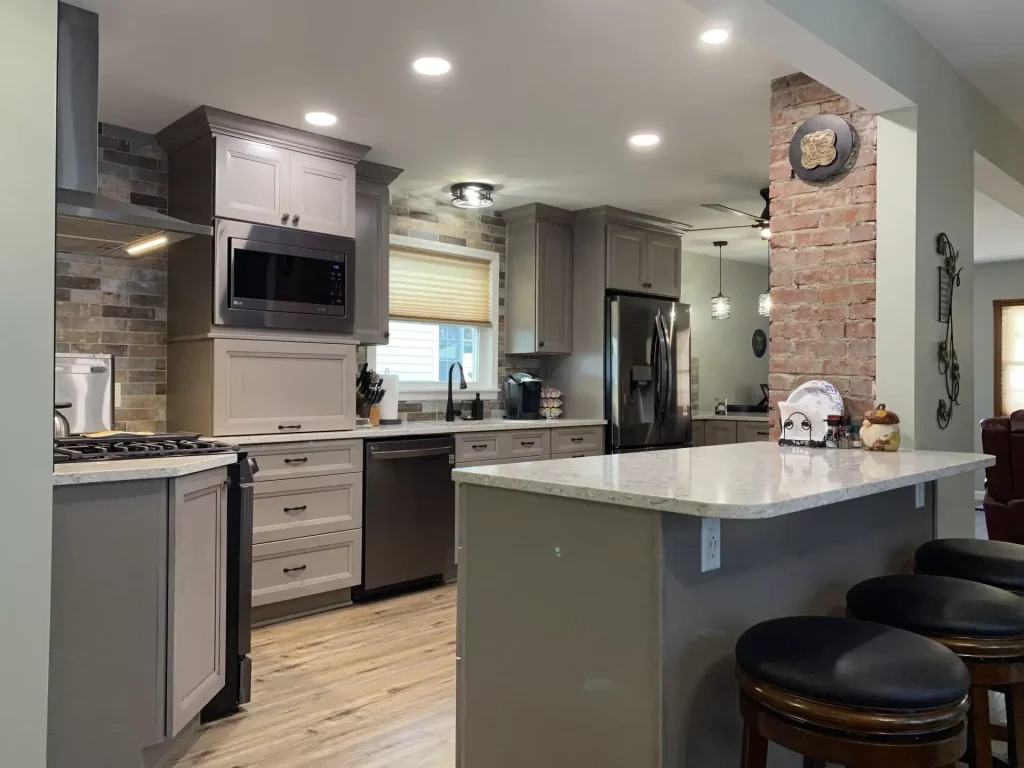 Custom kitchen by Stately Kitchen and Bath in South Buffalo, NY.