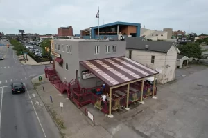 Commercial covered deck in Buffalo, NY at Ballyhoo