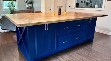 Custom furniture by Stately Builders, custom carpentry and millwork.