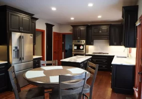 Modern kitchen remodel by Stately Kitchen and Bath in Clarence, NY.